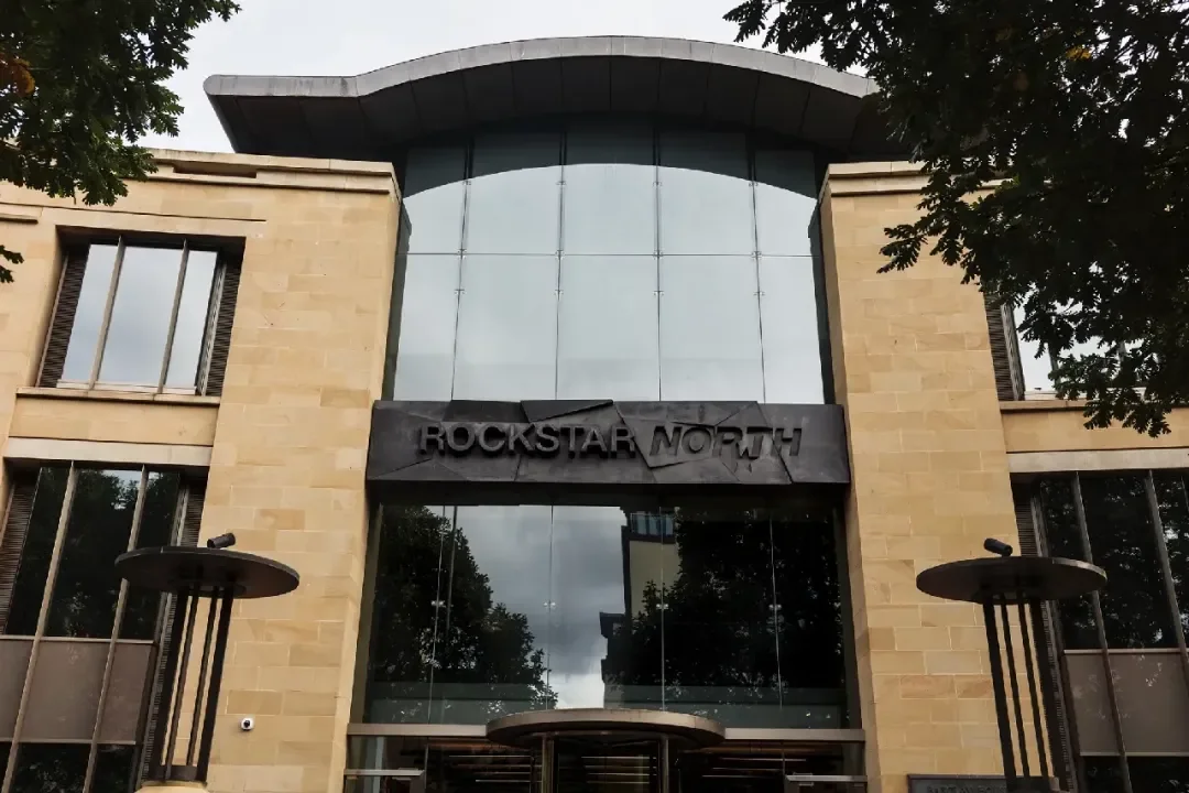 Exterior of the Rockstar North office in Edinburgh